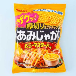 Tohato Ami Jaga Kartoffelsnacks – Honigsenf