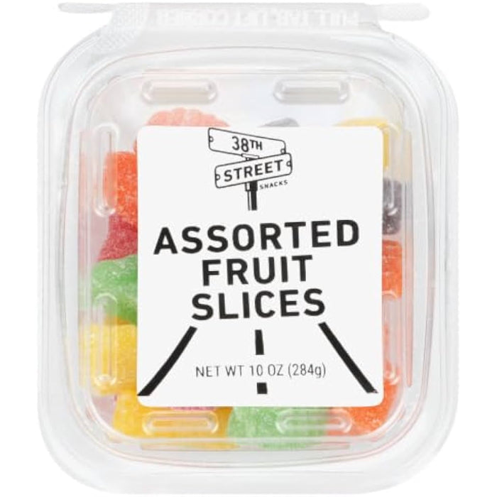 38. Straße – Obst sortierte Scheiben Wanne, 10 Oz – Packung mit 12