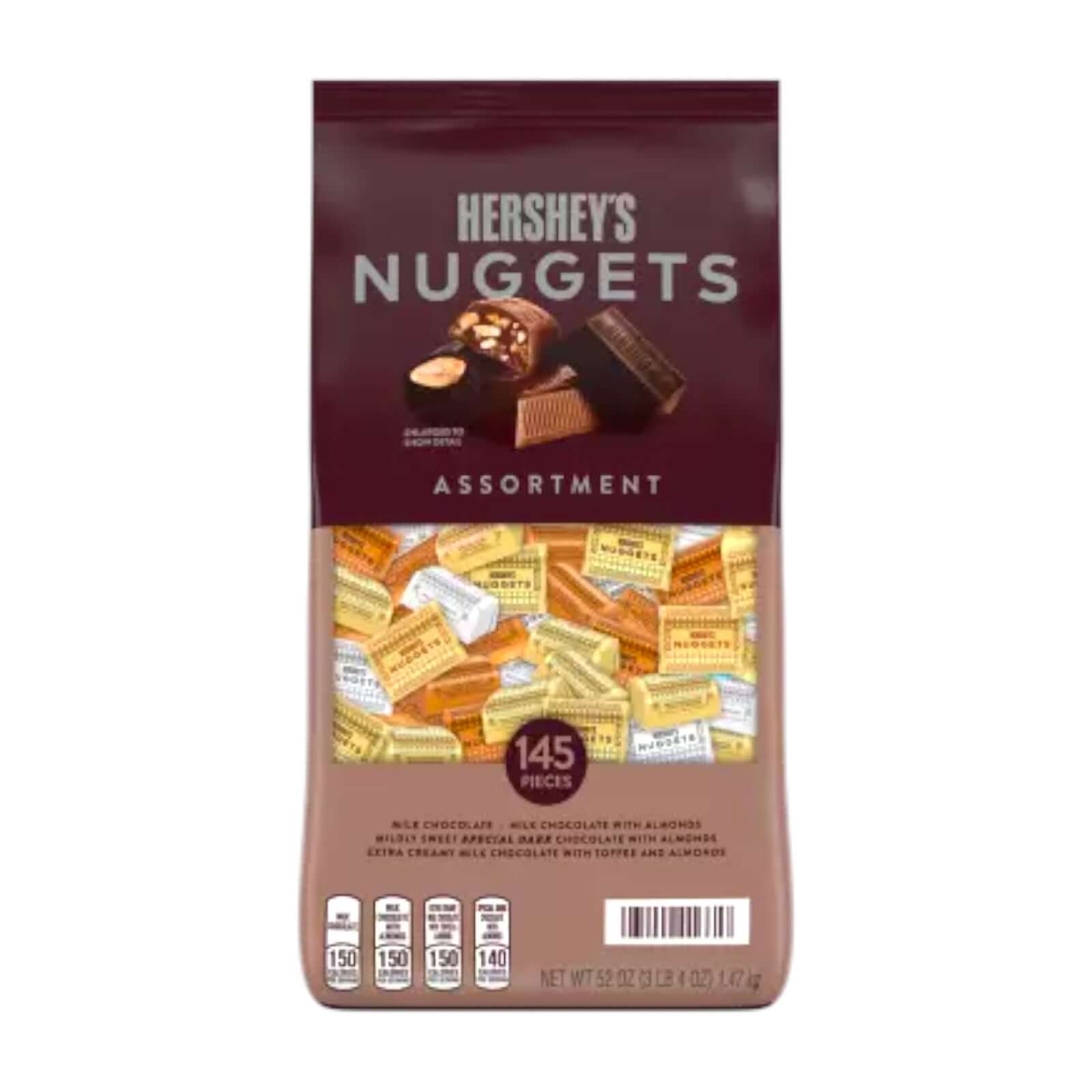 Hershey's Nuggets Sortiment, Sortiment Packung (145-Stück)