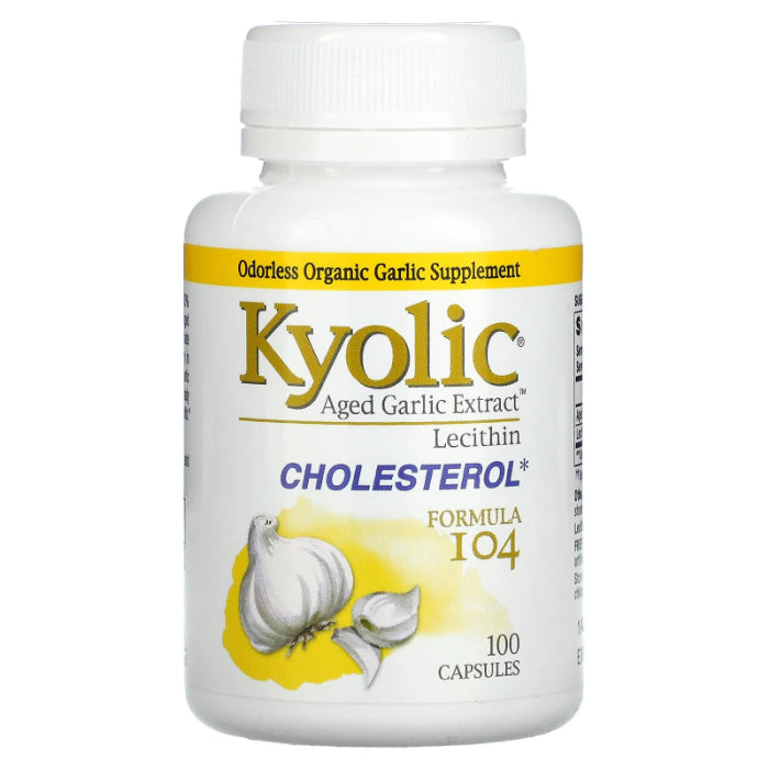 Kyolic Formel 104, 100 Kapseln – Packung mit 1