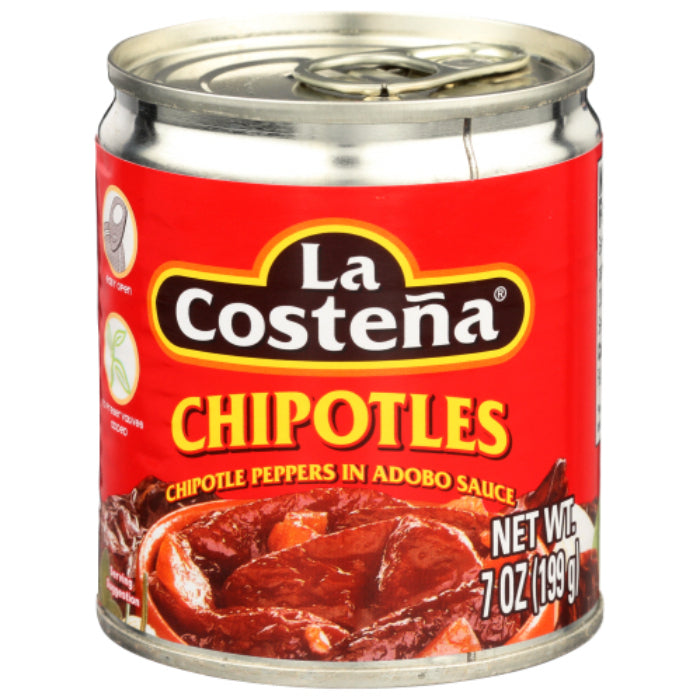 La Costeña Chipotle Peppers, 7 oz – Packung mit 12 Stück