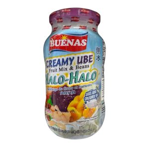 Buenas Cremige Ube Fruchtmischung & Bohnen Halo-halo