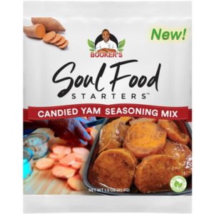 Booker’s Soul Food – Starter Gewürzkandierten Yams, 1,5 Unzen – Packung