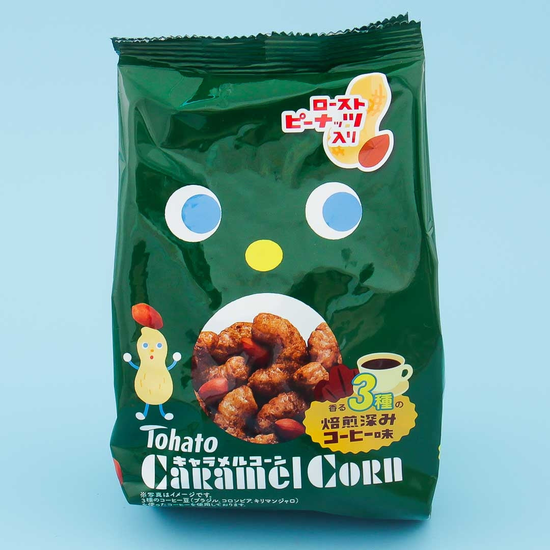 Tohato Karamell-Mais – 3 Kaffeemischungen & geröstete Erdnüsse