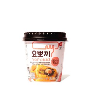 Yopokki Instant Tteokbokki Reiskuchen Tasse: Mentaiko Pollock Roe Mayo