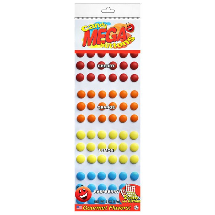 Mega Süßigkeiten Knöpfe