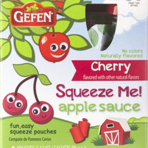 Gefen Cherry Apfelsauenbeutel, 3,17 Unzen (4 Zählung)