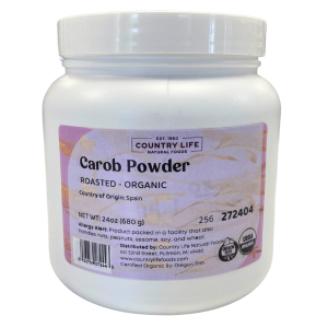 Carob Pulver, geröstet, bio
