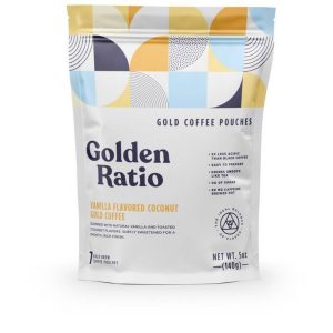 Vanille-Kokos-Goldkaffee, säurearm – 6 Beutel x 7 Beutel
