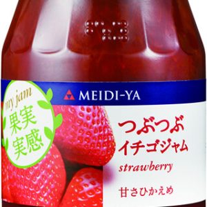 Meidi-ya, Fruits Jam, Tsubutsubu Ichigo Jam, frische Erdbeere, – 340g