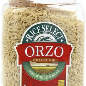 Reis-Auswahl Orzo Vollkorn-Nudeln, 26,5 Unzen Glas