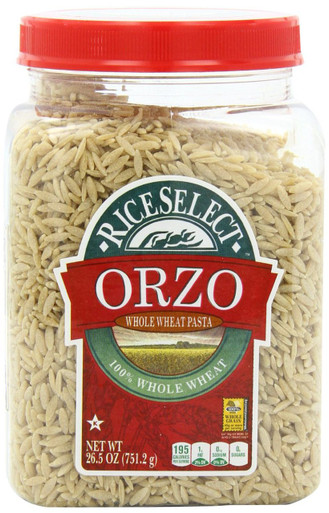 Reis Select Orzo Vollkorn Pasta, 26,5 oz Glas