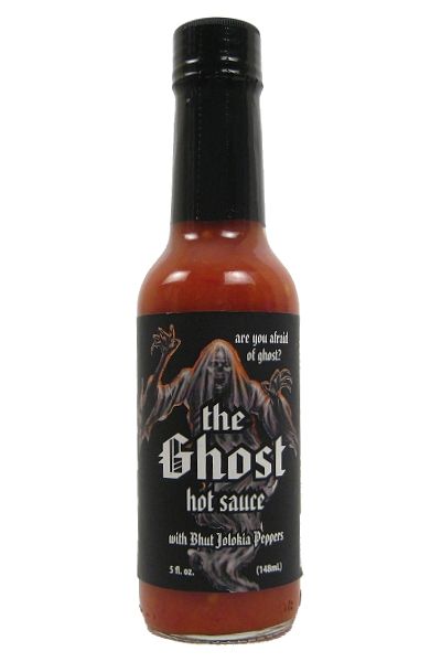Die Ghost Chilisauce mit Bhut Jolokia Peppers, 5oz
