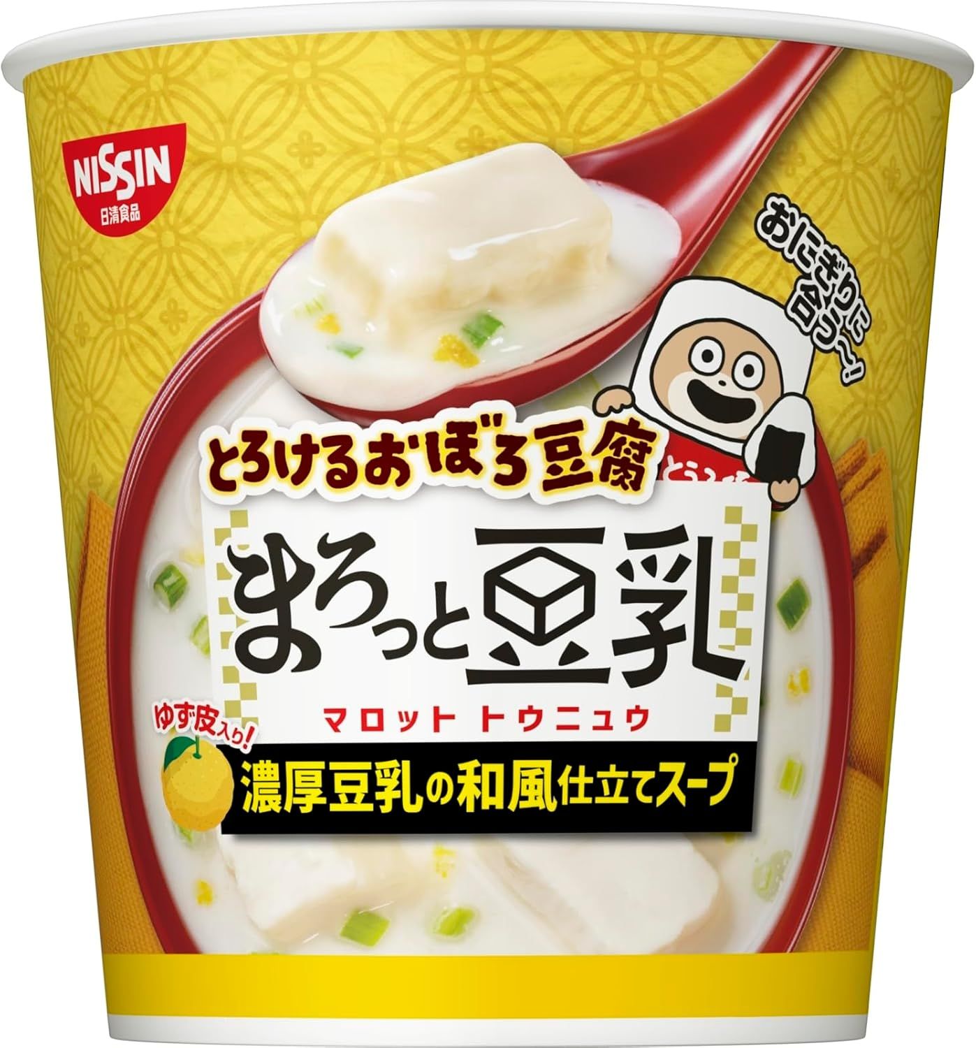 Nissin , Umadashizen, Soy Milchsuppe mit Tofu, Yuzu Duft