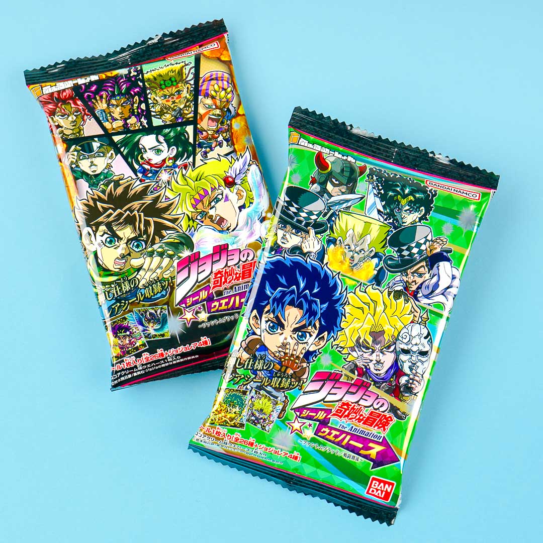 JoJo's bizarre Abenteuer Phantom Blood Waffel & Seal Aufkleber