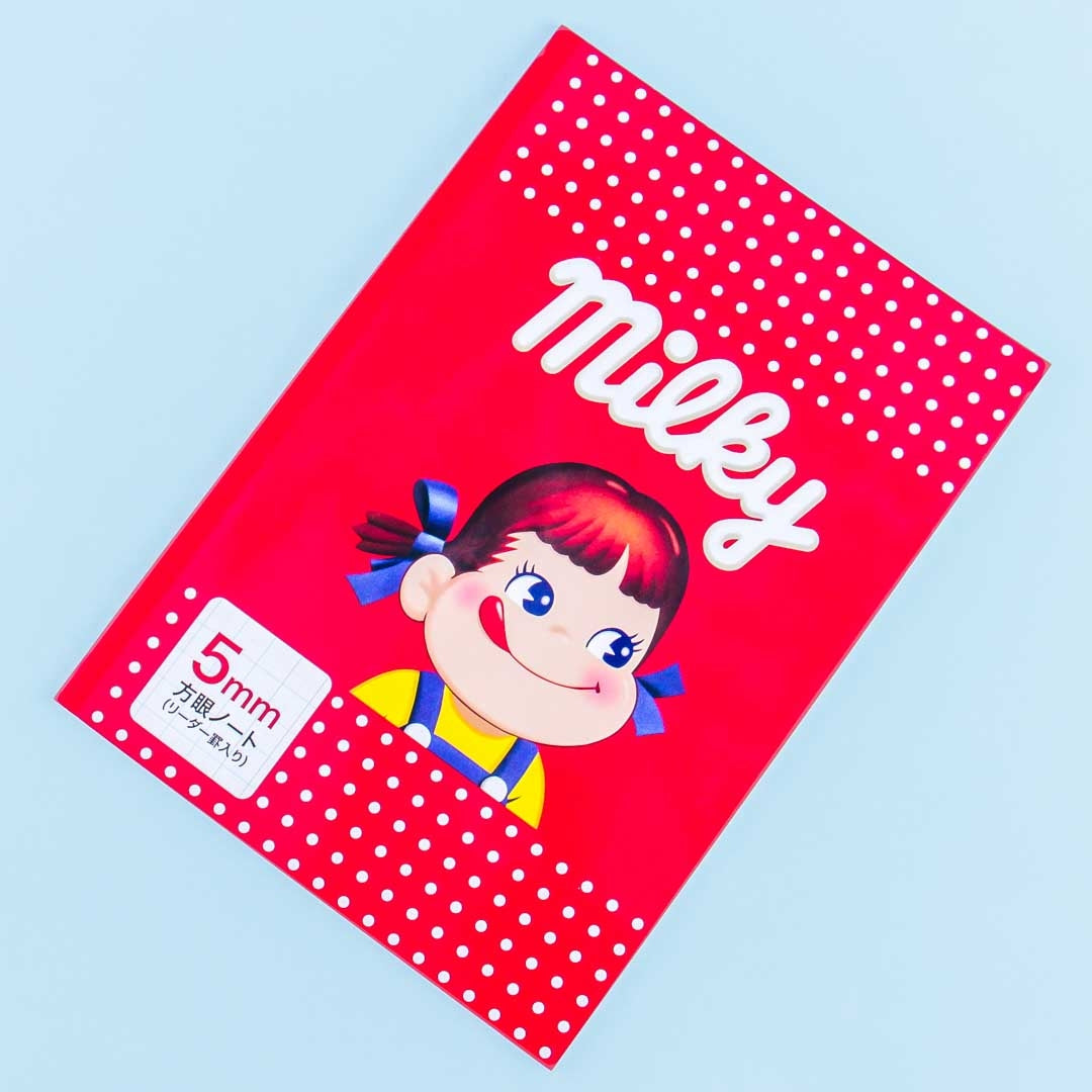 Milky Peko-Chan Grid Notebook
