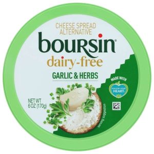 Boursin – Milchfreier Knoblauch & Kräuter Käseaufstrich, 6oz