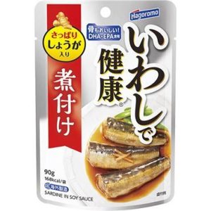 hagoromo, iwashi de kenkou, gekochte Sardinen, Nitsuken, – 90g