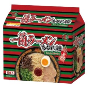 Ichiran, Tonkotsu Ramen, Pork Stock Suppe, Instant-Nudel, Welle Nudel 5 servieren