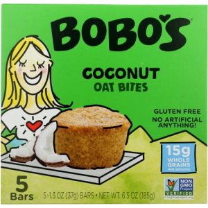 Bobo’s Hafer Bars – Hafer Bites Kokosnuss – 1,3 Unzen Packung mit 6 – 5ct