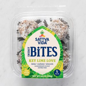 sattva vida key lime liebe energie beißen packs – 5 stück x 8 packungen