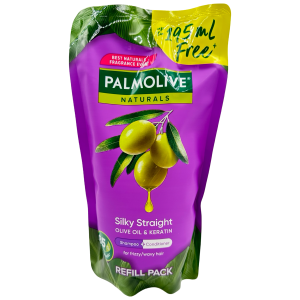 Palmolive Naturals Shampoo (silky gerade) lila – Nachfüllpackung – 600ml