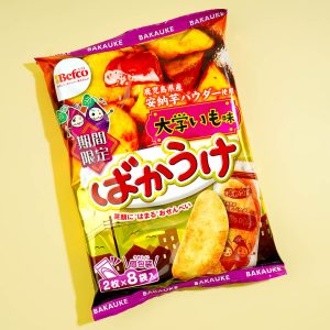 Befco Kuriyama Bakauke Reis Cracker – kandierte Süßkartoffel