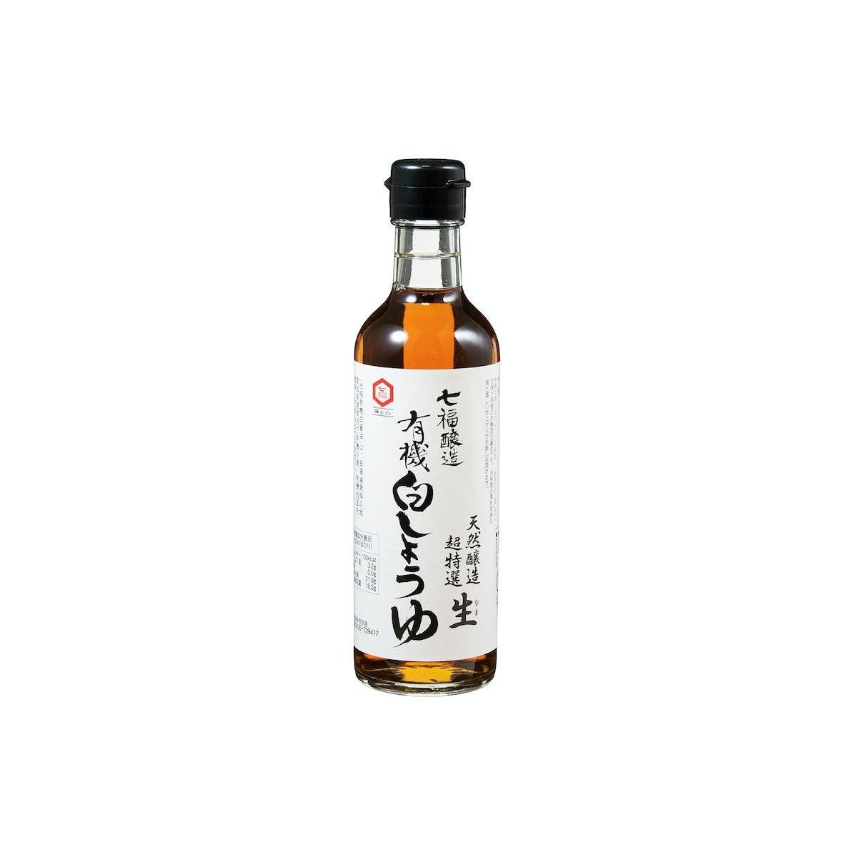 Hichifuku Bio Shiro Shoyu Japanische weiße Sojasauce 300ml