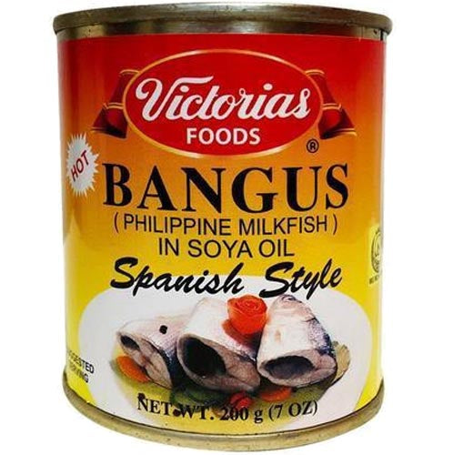 Victorias – Bangus – Philippinischer Milchfisch in Sojaöl – Spanischer Stil (HOT) – 200 G