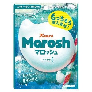 Kanro, Marosch, Ramune Soda-Aroma Marshmallow-Gammy, – 50g