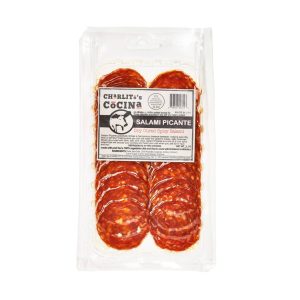 Charlito’s Cocina Salami Picante – Dry Cured würzige Salami (vorbestellt) – 15 x – 3oz