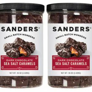 Sanders dunkle Schokolade Meersalzkaramel, 36 Unzen (2 Packung)