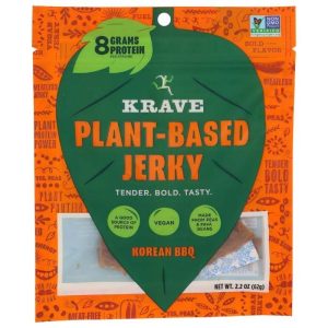 Krave Pflanzenbasiertes Dörrfleisch, 2,2 Unzen