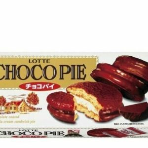 Lotte, Choco Pie, 6 pc in 1 box, normale Größe, Vanillecreme Sandwich