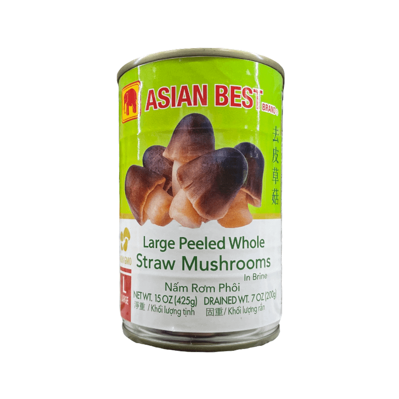 Asian Best Marke Große geschälte ganze Strohpilze in Brine