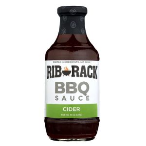 Rib Rack Soße bbq Lagerfeuer Cider 19 Unzen – Packung mit 6