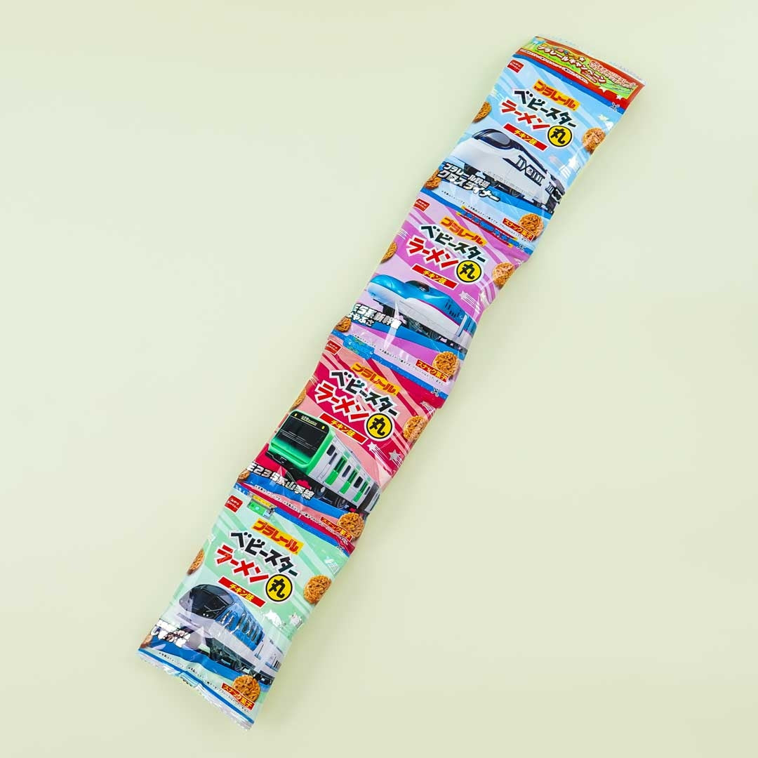 Baby Star X TOMY Plarail Hähnchen Ramen Snack Set – 4 Stück