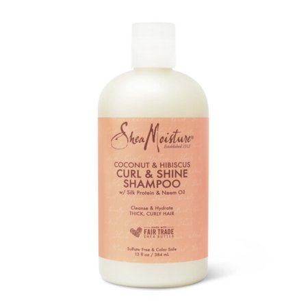 Sheamoisture Shampoo Curl Shine 13 Oz – Packung mit 4
