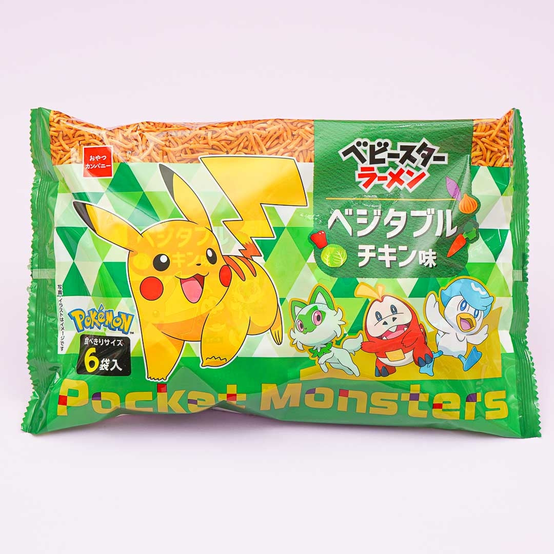 Pokémon Baby Star Ramen Snacks – Gemüsehühnchen