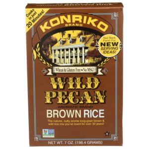 Konriko – Wild Pecan Reis, 7 Unzen – Packung mit 6 Stück
