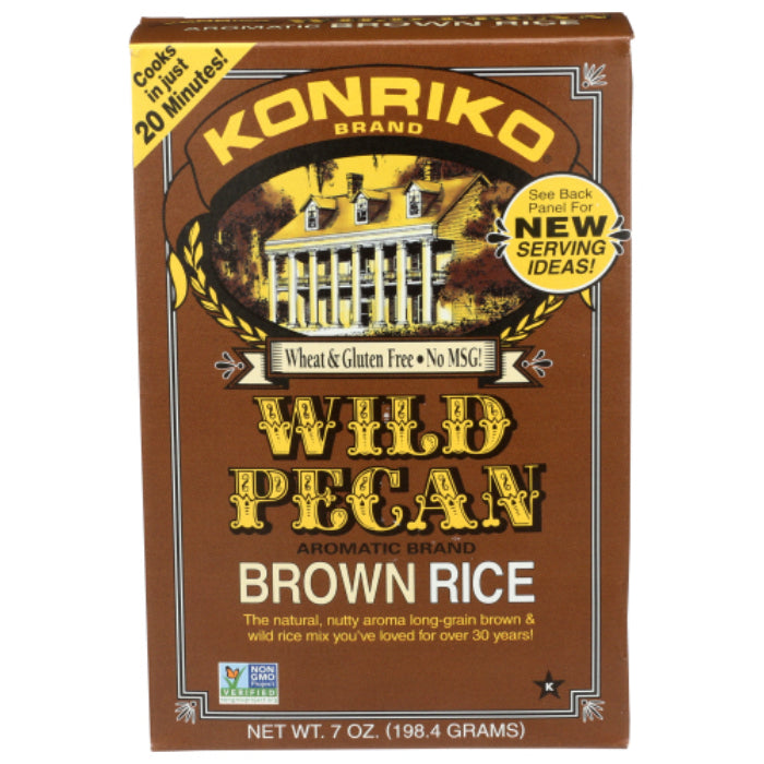 Konriko – Wilder Pekannuss Reis, 7 Oz – 6er Packung