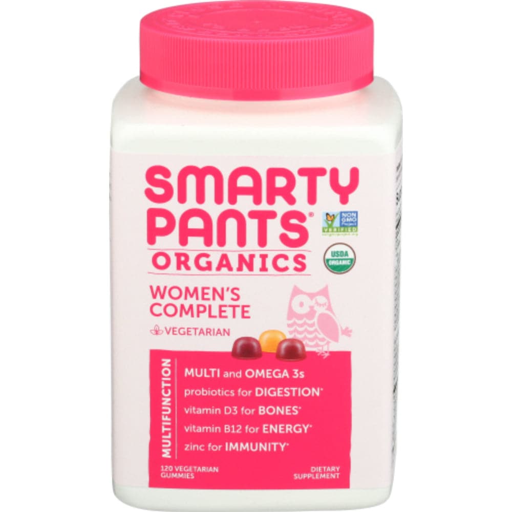 SmartyPants – Organics Damen Complete Immunität, 120 Vegetarian Gummi