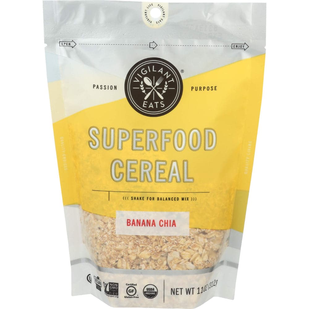 Wachsames Essen – Banane Chia Superfood Cereal