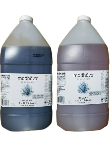 Madhava Bio Agave Nectar Sortiment Packung, 1 Gallone (Packung mit 2)