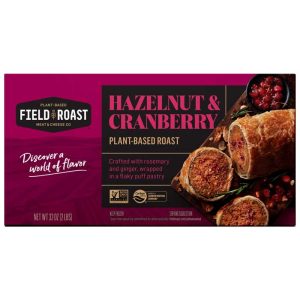 Field Roast Haselnuss und Cranberry-Rost auf pflanzlicher Basis, – 2lb