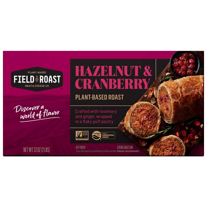 Feldbraten – Pflanzliche Haselnuss & Cranberry Roast, 2lb