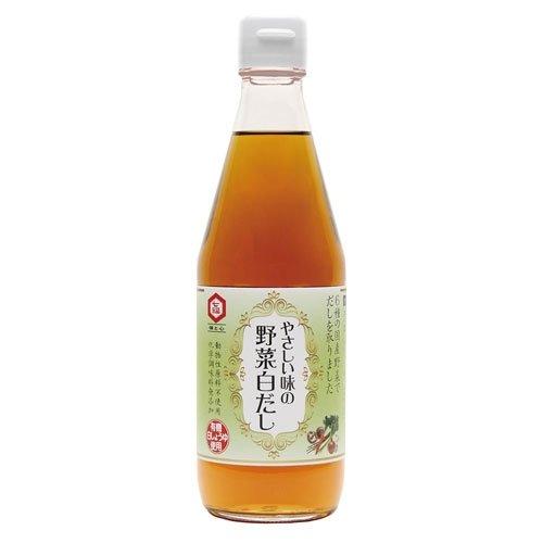 Hichifuku Vegan Shirodashi Weiß Sojasauce Basis Gemüse Lager 360ml