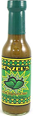 Denzel's Gourmet Jalapeno Chilisauce, 5oz