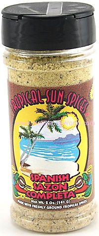 Tropical Sun Spanisches Gewürzsalz Sazon, 5oz