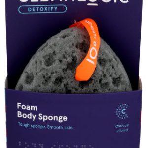 cleanlogic – Schwamm Entgiftung Schaum Meer, 1 jeder (Packung mit 6)